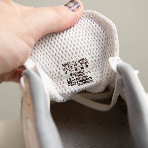 Adidas Springblade Razor Men's Running Shoes Size 12 White Silver Gray Sneakers - Picture 6 of 7